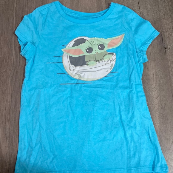 Star Wars T-Shirt Bambino Ragazzo – Grogu Face Smiling, Bianca, Taglia 14 Anni, Licenza Ufficiale